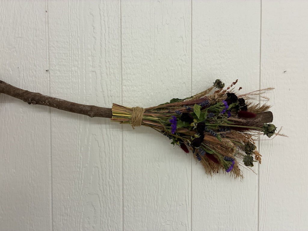 Dried Flower Witch's Broom